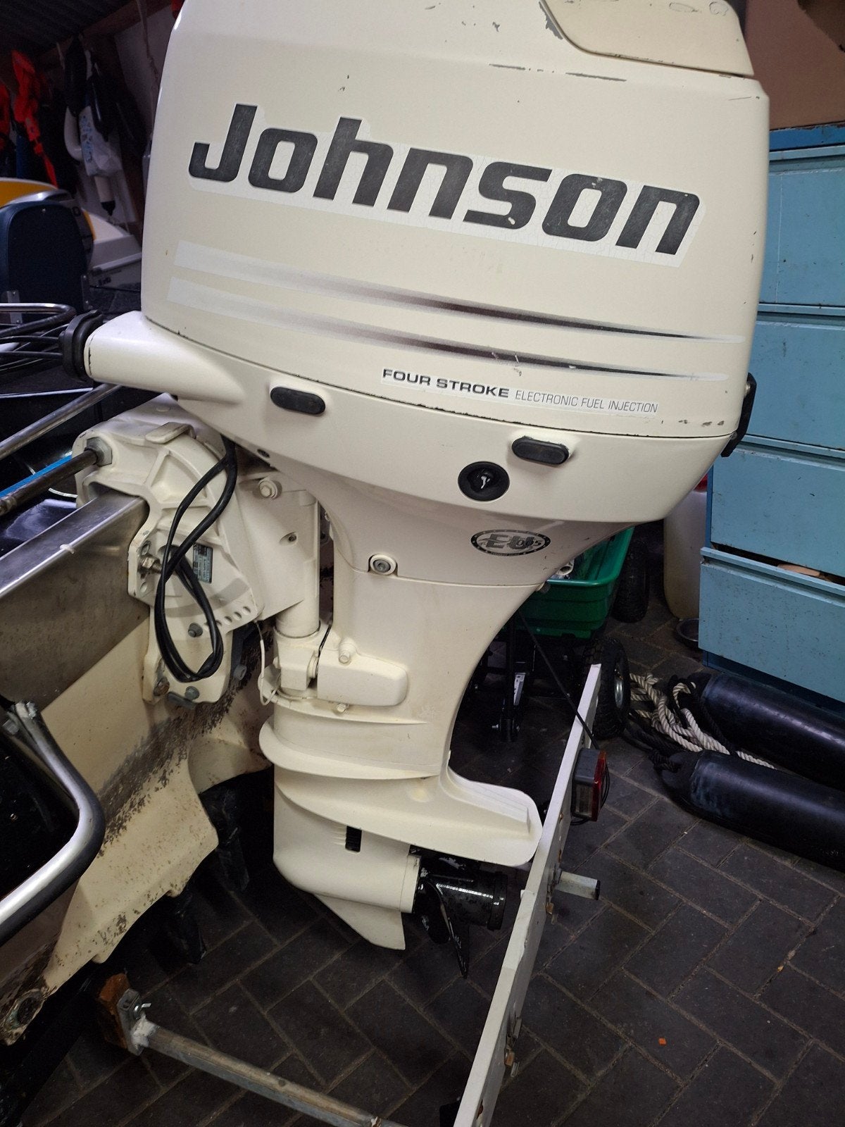 Nette 40pk johnson 4takt EFI, Ophalen, Gebruikt, Viertaktmotor, 30 pk of meer