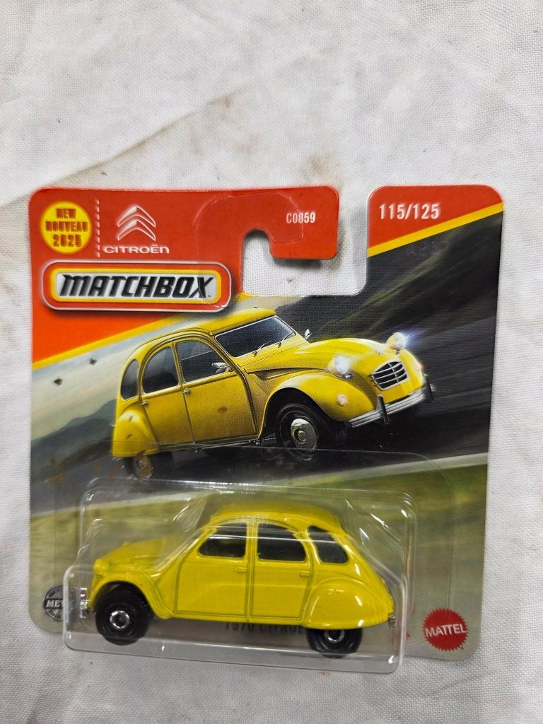 schaalmodel 2cv eend matchbox, Ophalen of Verzenden, Nieuw, Auto