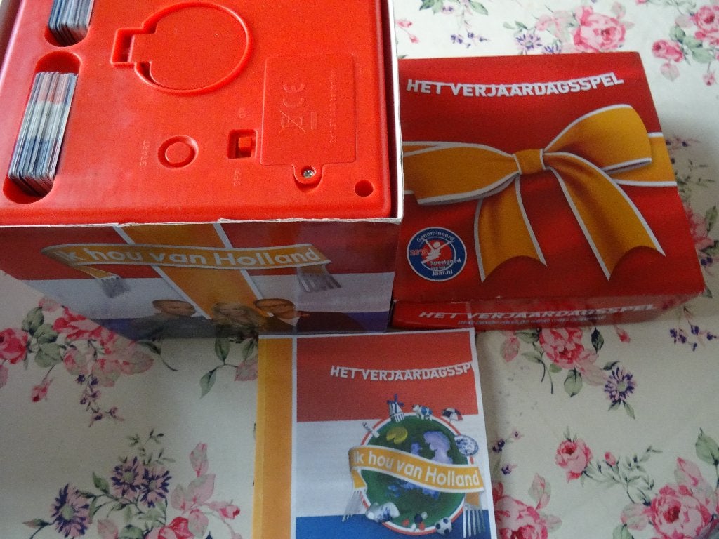 Ik hou van holland het verjaardagsspel, Ophalen of Verzenden, Zo goed als nieuw