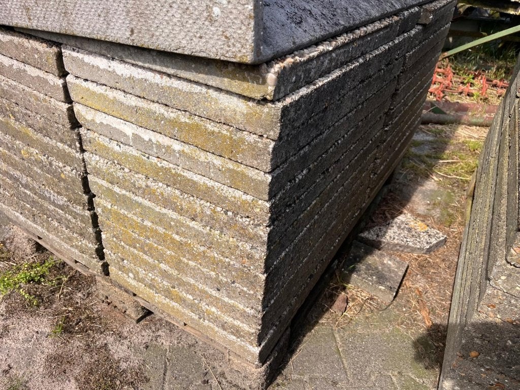 Grindtegels 60X40, Ophalen, Gebruikt, 10 m² of meer, Beton