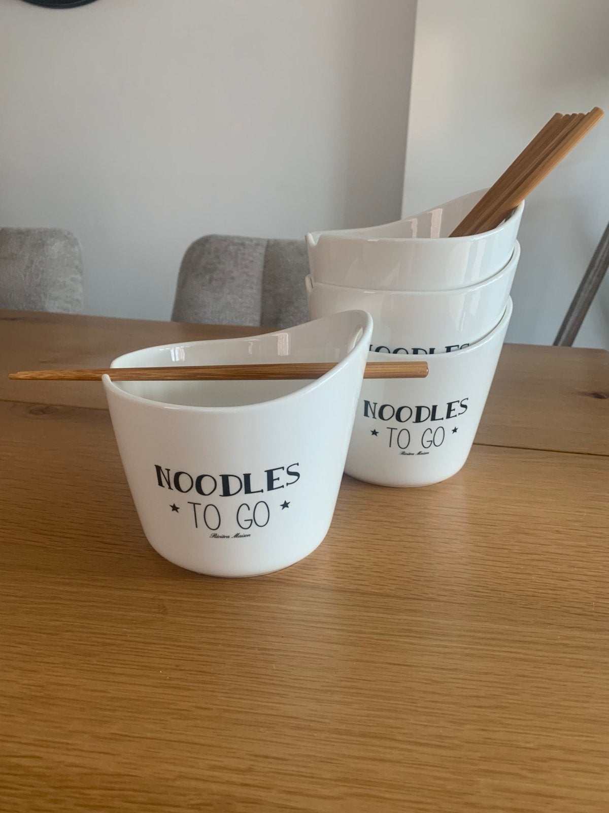 Rivièra Maison Noodles to go, Ophalen, Overige typen, Nieuw, Wit