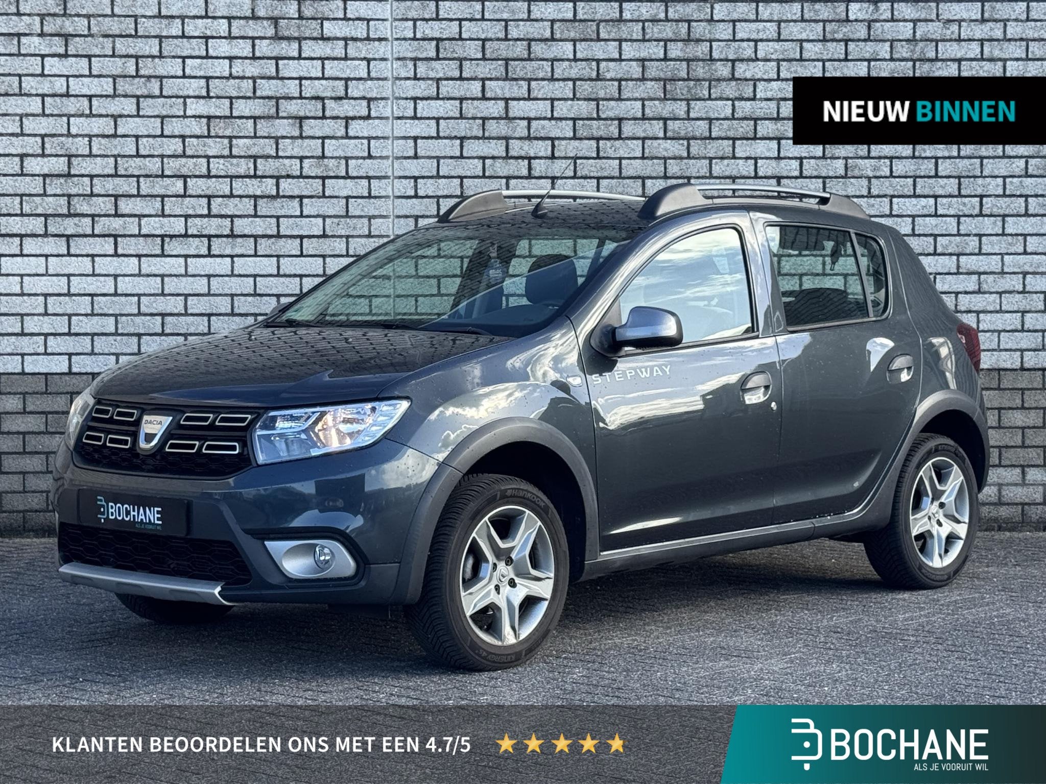 Dacia Sandero 0.9 TCe SL Stepway | Trekhaak | Cruise Control, 898 cc, Stof, Met garantie (alle), Bedrijf
