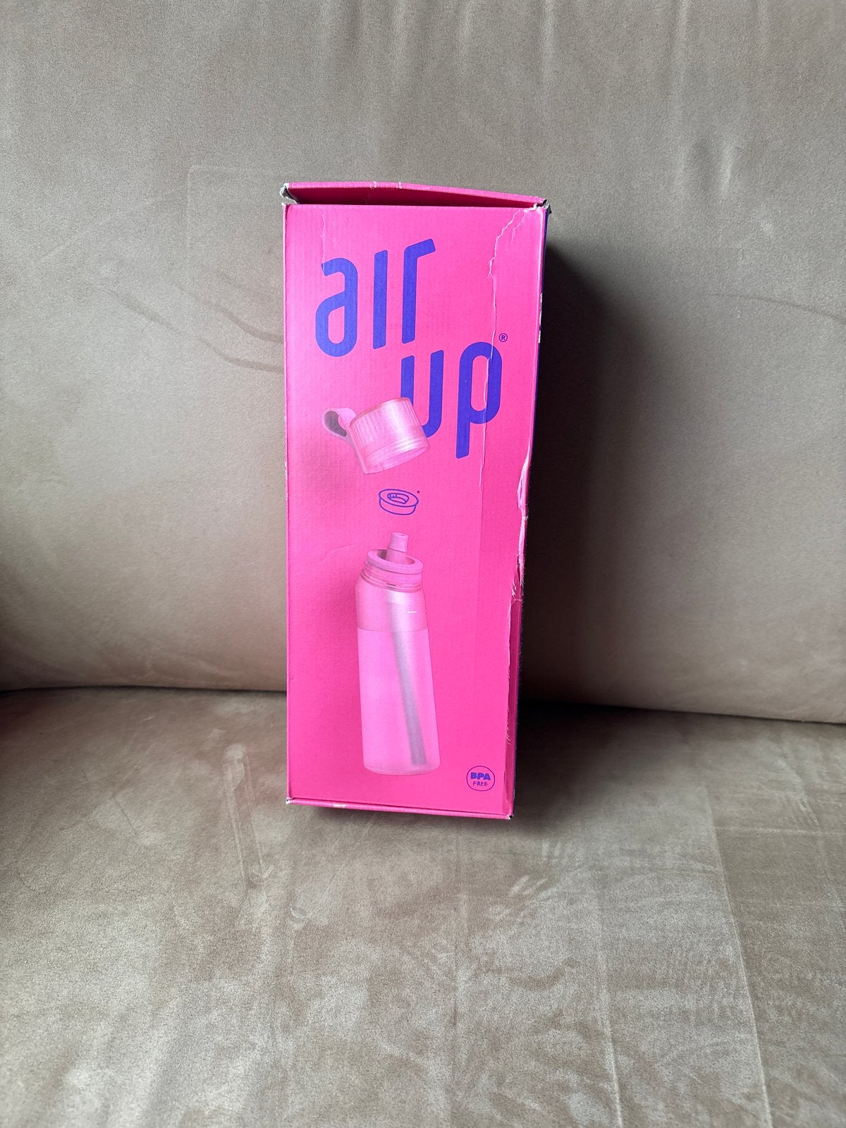 Nieuwe Air Up fles - Roze (BPA-vrij), Sport en Fitness, Bidons, Ophalen of Verzenden, Nieuw