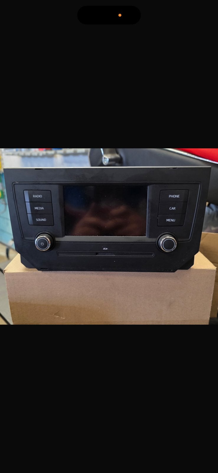 SEAT MIB2 Entry Radio Navigatie Module 6FO 035 871 A, Auto diversen, Ophalen of Verzenden, Zo goed als nieuw