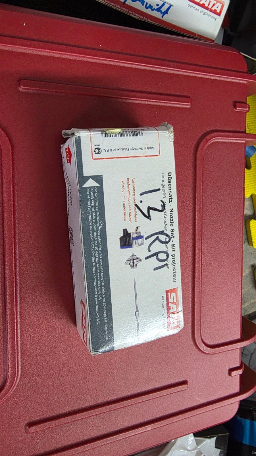 sata jet 4400 met adam drukmeter, Ophalen of Verzenden, Zo goed als nieuw, Overige typen