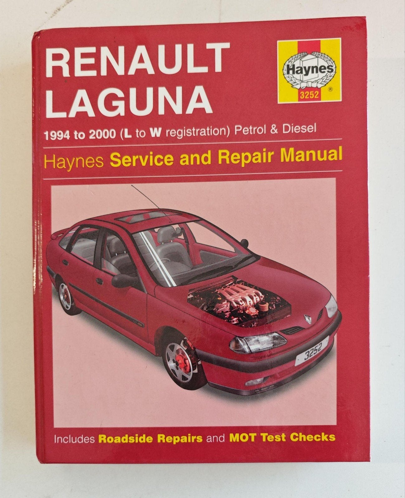 Haynes Werkplaatshandboek Renault Laguna (1994-2000), Boeken, Ophalen of Verzenden, Gelezen, Renault, Haynes