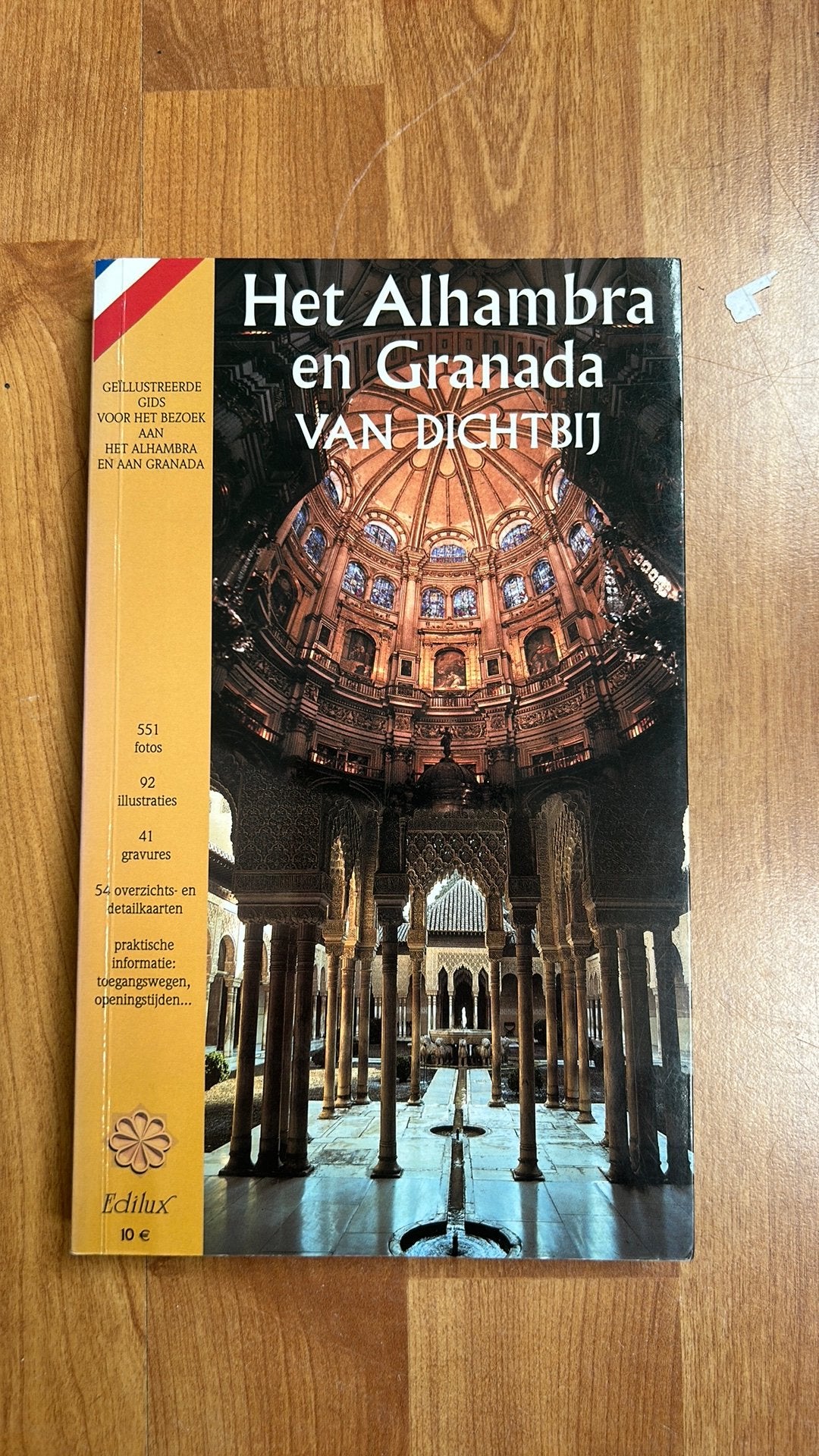Het Alhambra en Granada van dichtbij reisgids, Overige merken, Europa, Ophalen of Verzenden, Zo goed als nieuw