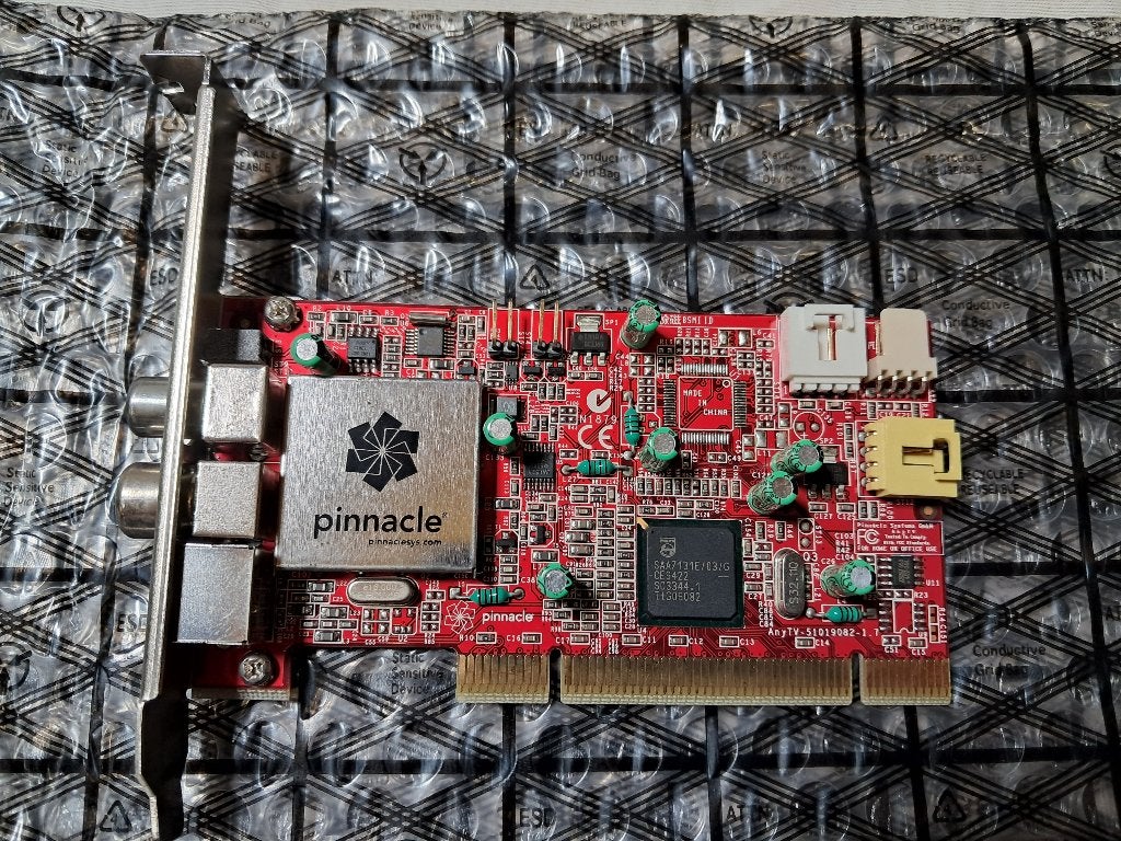Pinnacle PCTV-tv-tunerkaart - PCI, Tv-Out, Gebruikt, Overige soorten, Ophalen of Verzenden