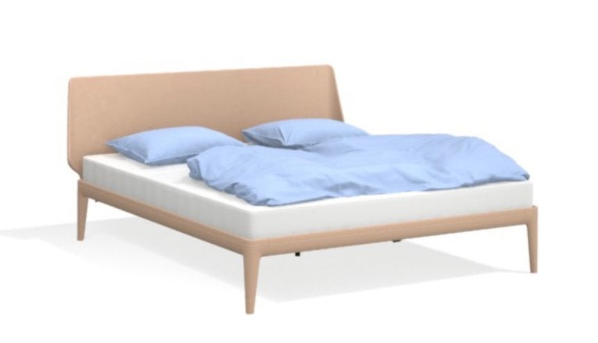 Showroom Auping Essential 180x200 Blush Verstelbaar etc, Verstelbaar, Overige kleuren, Tweepersoons, Ophalen of Verzenden