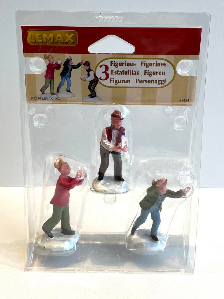 Lemax Snowball Fight, set of 3 (42241), Verzenden