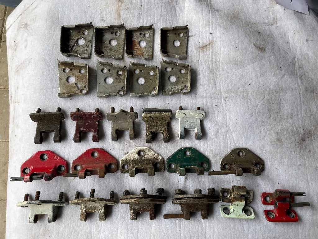 Alfa Romeo 105 Giulia deurscharnieren, slotplaten etc., Ophalen of Verzenden, Gebruikt, Alfa Romeo