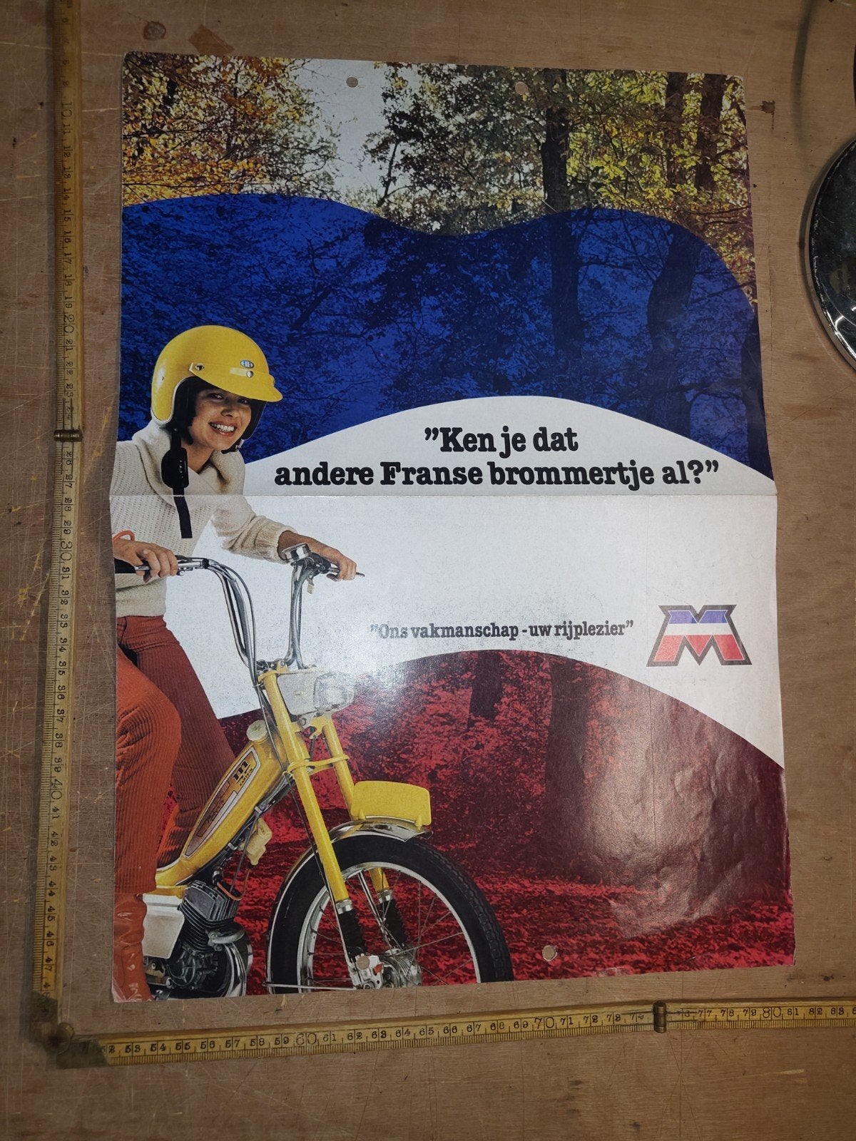 oude Motobecane Folder, Ophalen of Verzenden, Gebruikt