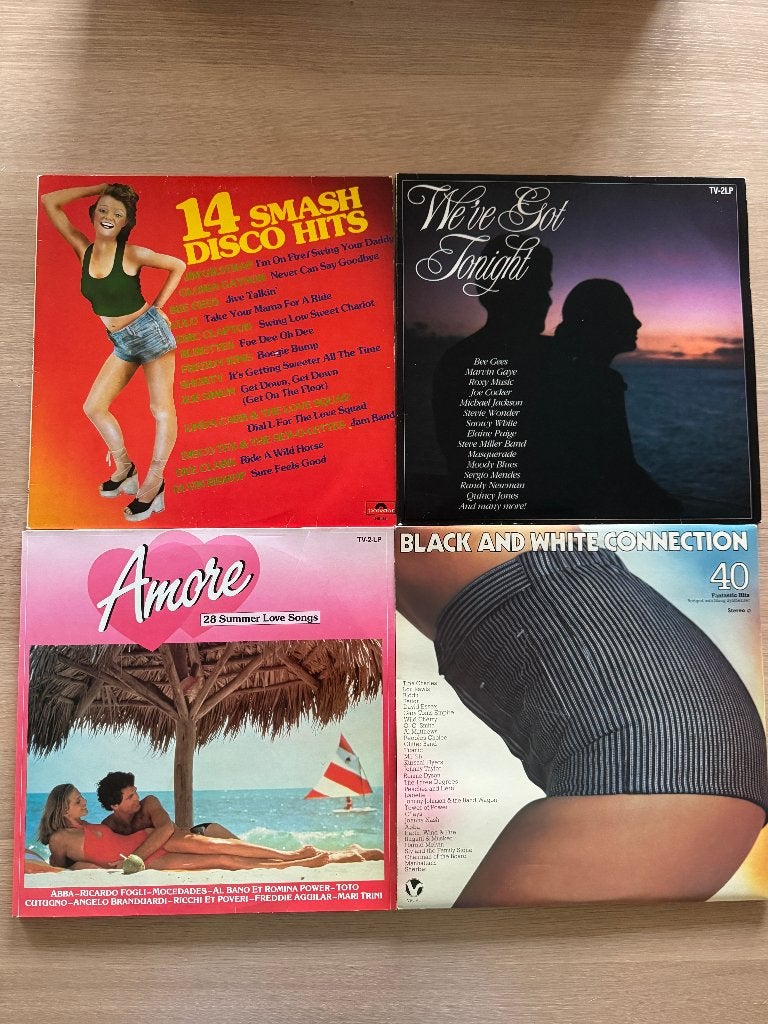4x Verzamel LP Vinyl, Ophalen of Verzenden, Gebruikt, 12 inch, LP