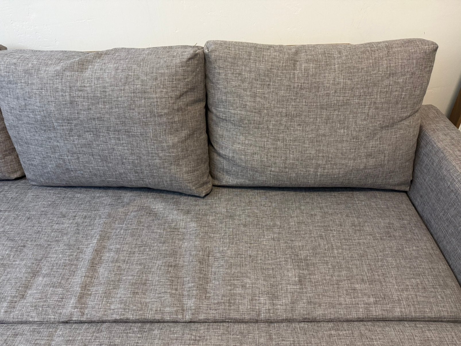 Foto 9 van FRIHETEN 3-zits slaapbank, Faringe lichtgrijs sofabed