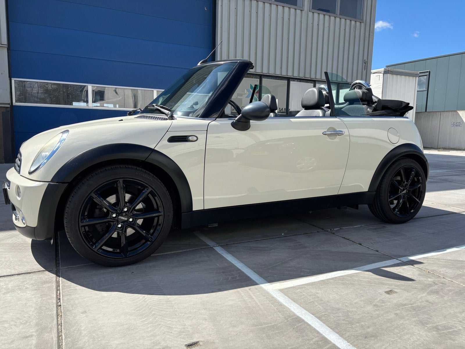 Mini Cabriolet 90PK, Auto's, 1140 kg, Cabriolet, 4 stoelen, Wit