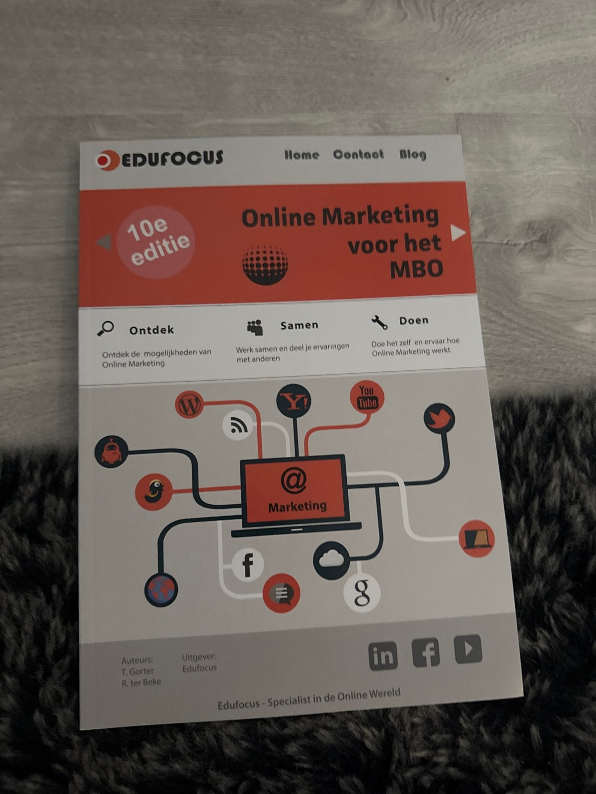 Online Marketing voor het MBO - Niveau 4 (Nieuwstaat), Ophalen of Verzenden, Zo goed als nieuw