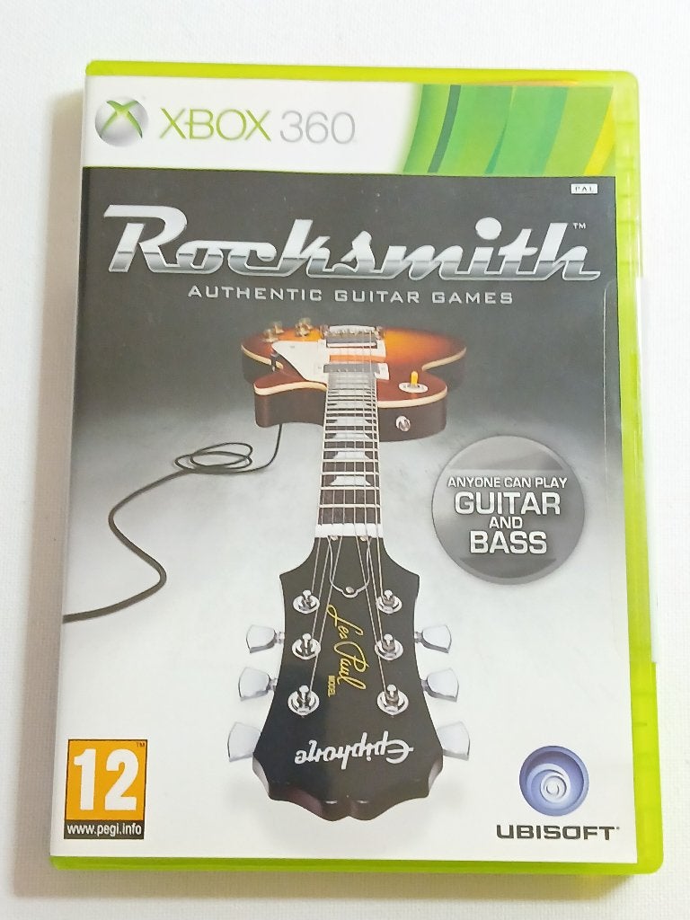 Rocksmith - Xbox 360 - PAL - Compleet - CIB, Muziek, Gebruikt, Microsoft, 1 speler