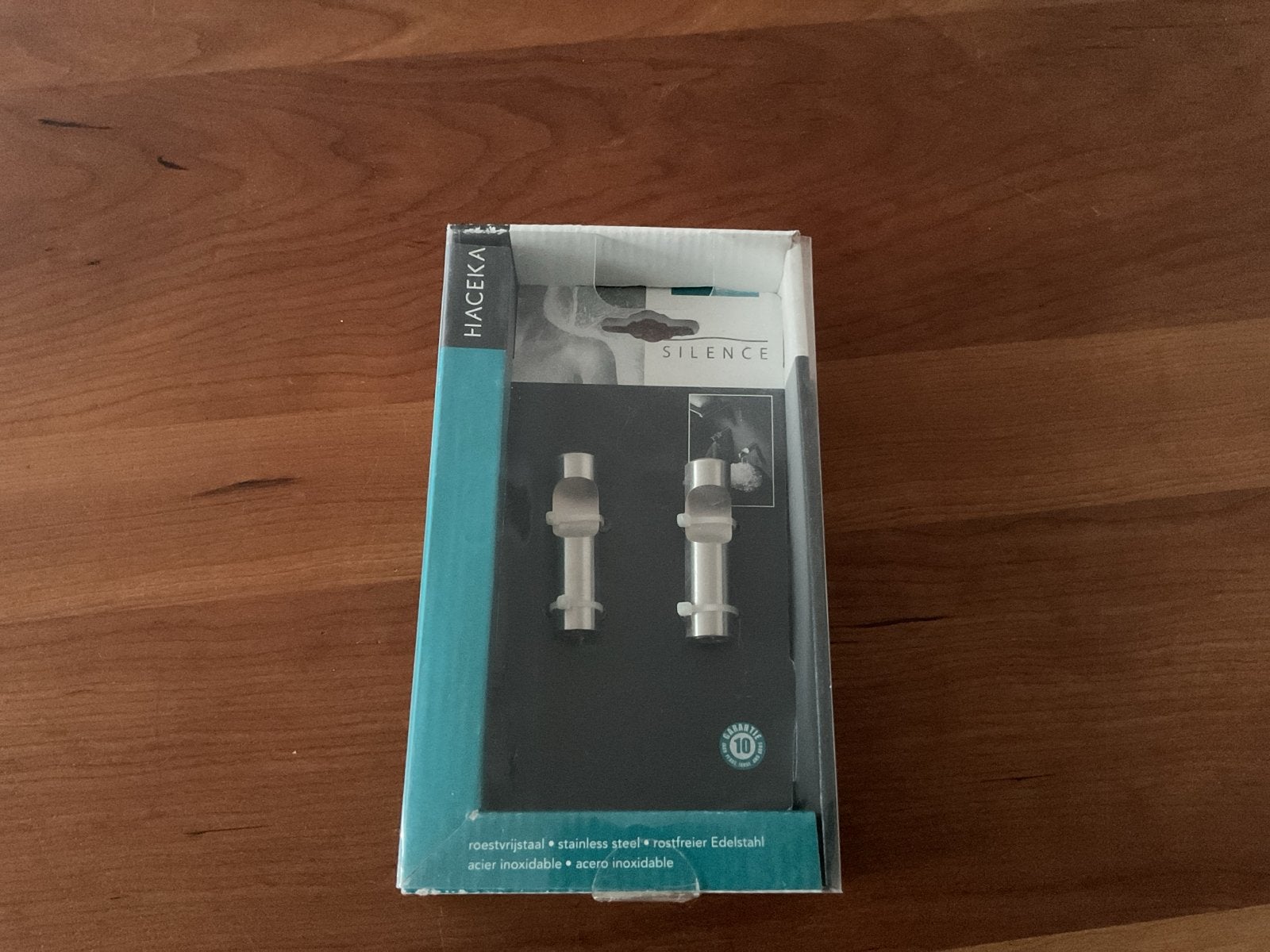 HACEKA Silence RVS handdoeken haken, Ophalen, Overige merken, Nieuw, Douche-accessoire