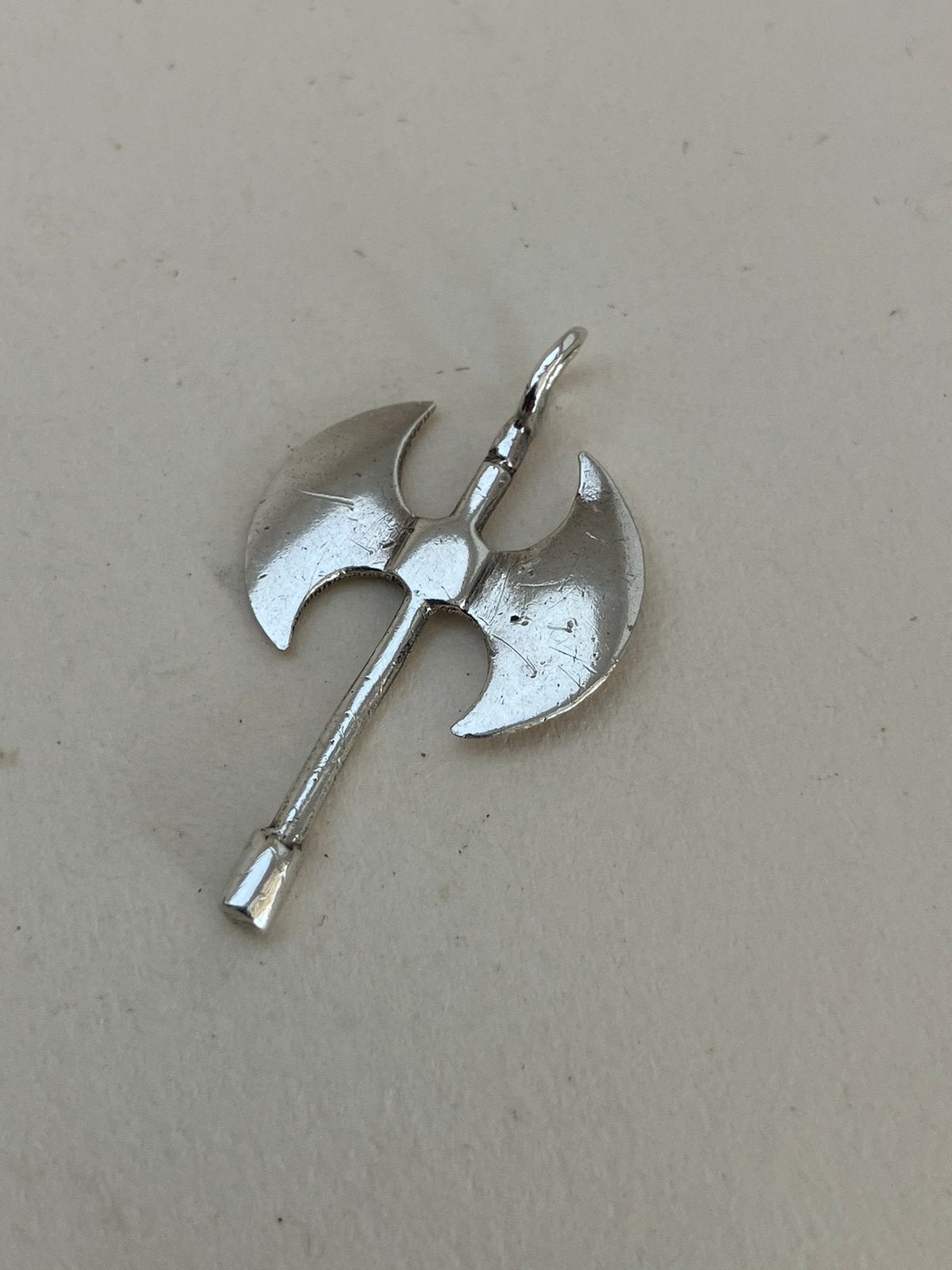 Zilveren Thor hamer, Ophalen of Verzenden, Zo goed als nieuw, Zilver
