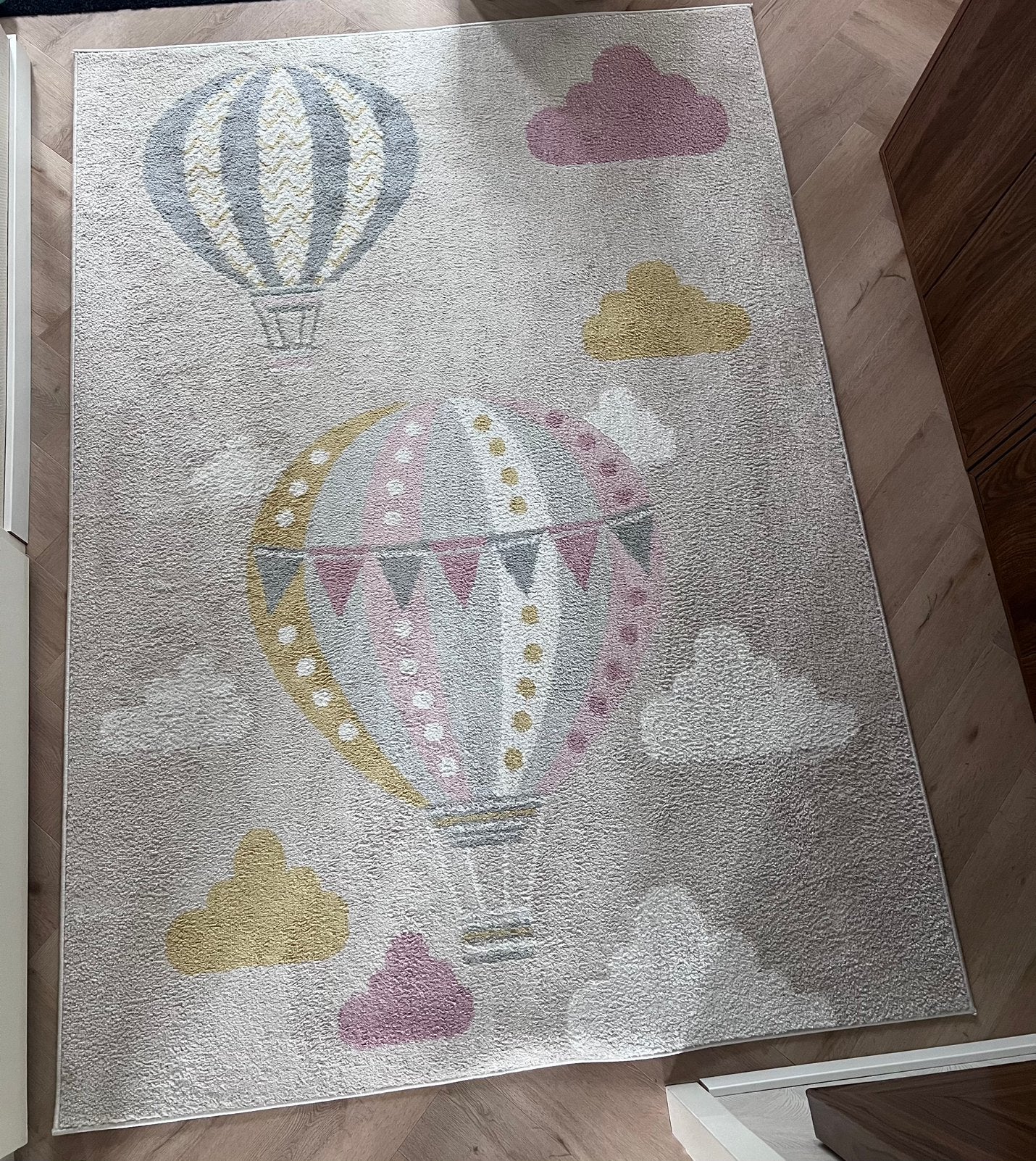 Vloerkleed luchtballon, Ophalen, Gebruikt, 100 tot 150 cm, 150 tot 200 cm