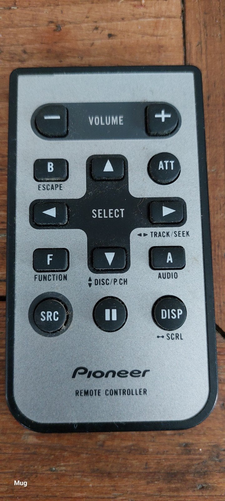 Dit is een Pioneer CXC5719 afstandsbediening voor autoradio', Ophalen of Verzenden, Zo goed als nieuw, Origineel