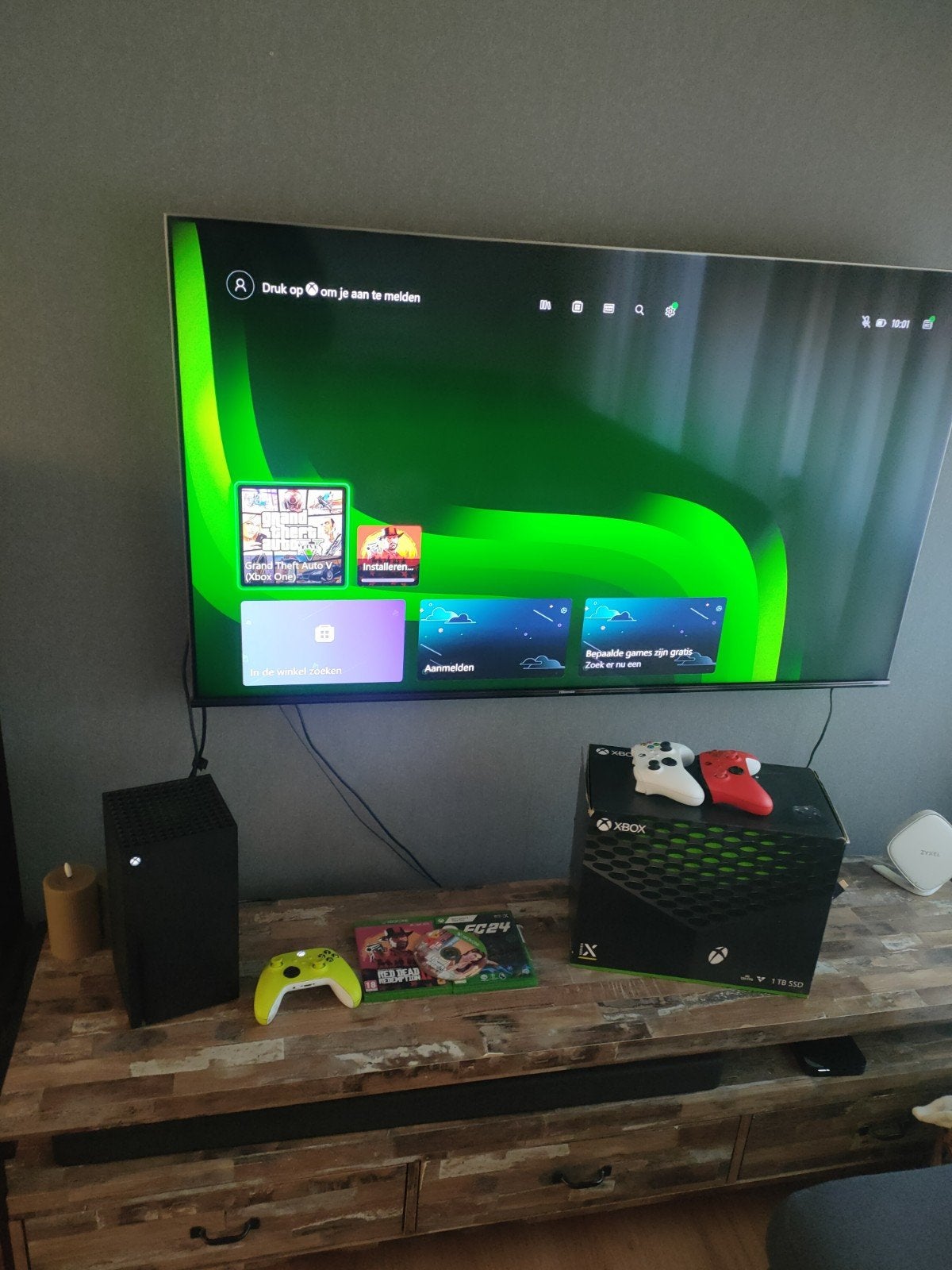 Xbox Series X. / Inruil mogelijk, Ophalen, Zo goed als nieuw, 1 TB, Met 1 controller