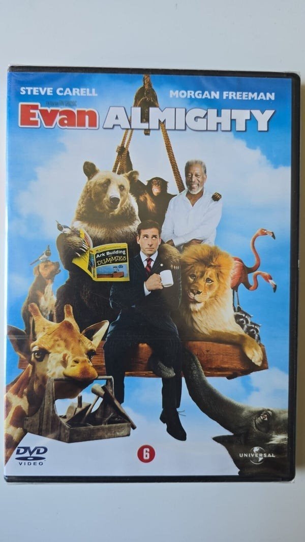 EVAN ALMIGHTY (IN SEAL) (DVD), Alle leeftijden, Verzenden, Zo goed als nieuw