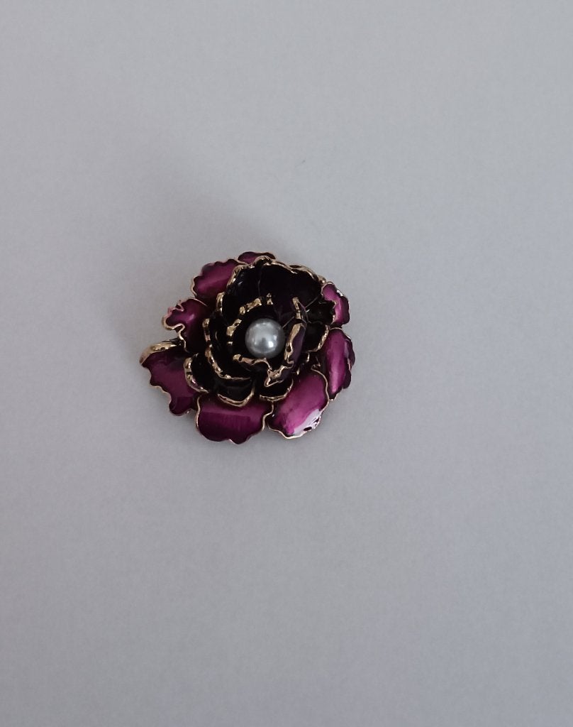 Bloem broche, Overige materialen, Overige kleuren, Minder dan 4 cm, Nieuw