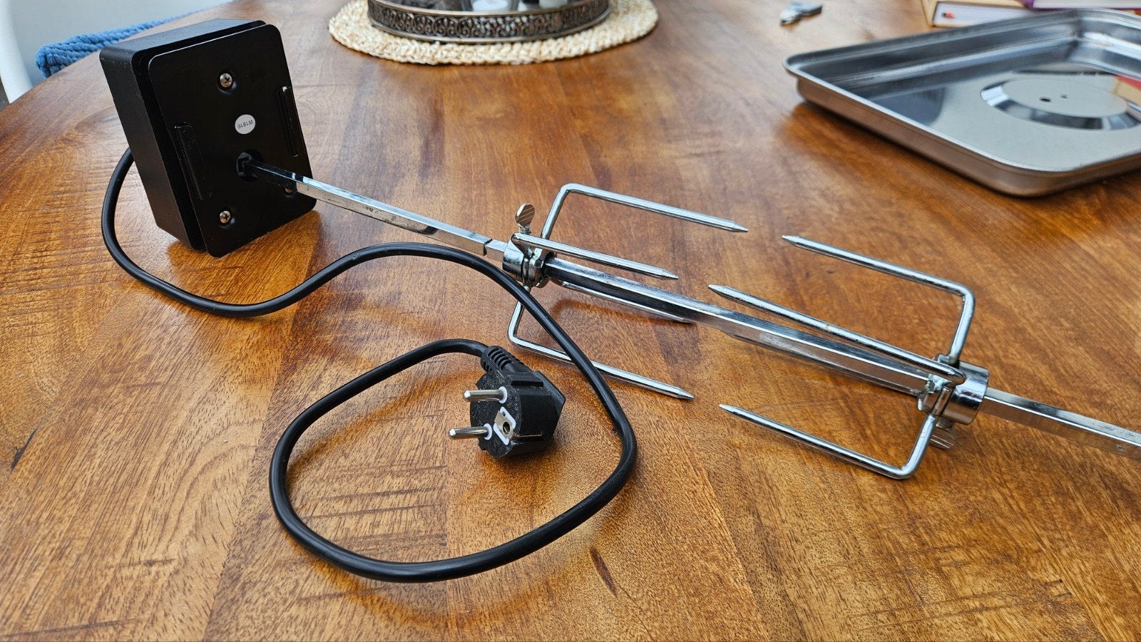 BBQ rotisserie met Spies - Nieuw, Ophalen of Verzenden, Zo goed als nieuw, GUANGZHOU YONGDA METAL CO.LTD