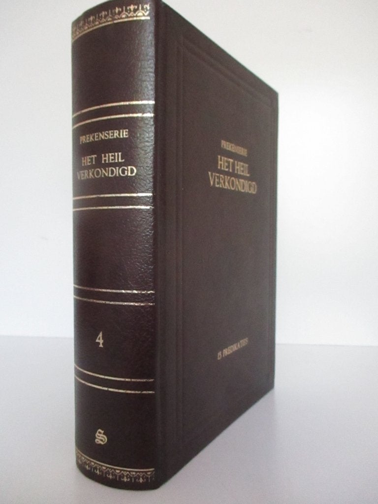 Het heil verkondigd: Prekenserie – Deel 4., Boeken, Gelezen, Het heil verkondigd, Christendom | Protestants, Ophalen of Verzenden