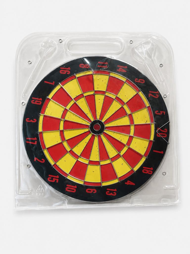 dartbord set met darts en handleiding, Sport en Fitness, Darts, Ophalen of Verzenden, Zo goed als nieuw, Dartbord
