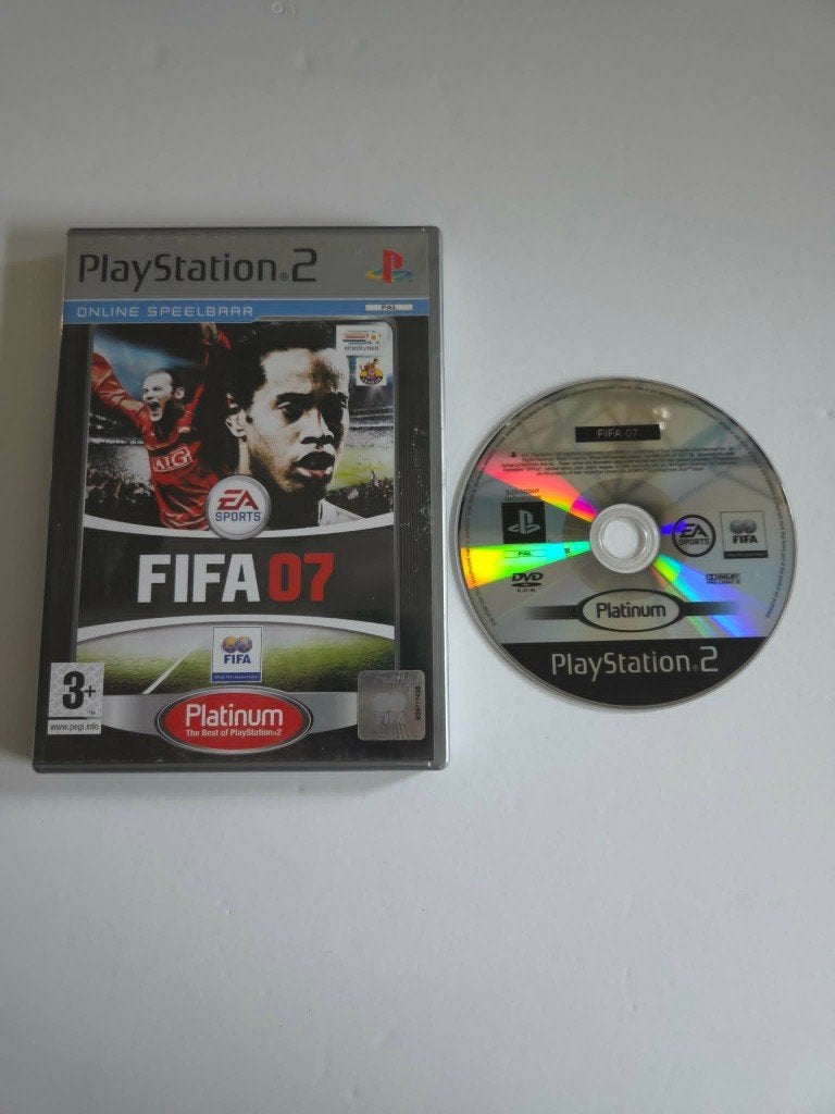 Playstation 2 (PS2) - Fifa 07 - 10510, 1 speler, Ophalen of Verzenden, Zo goed als nieuw, Vanaf 3 jaar