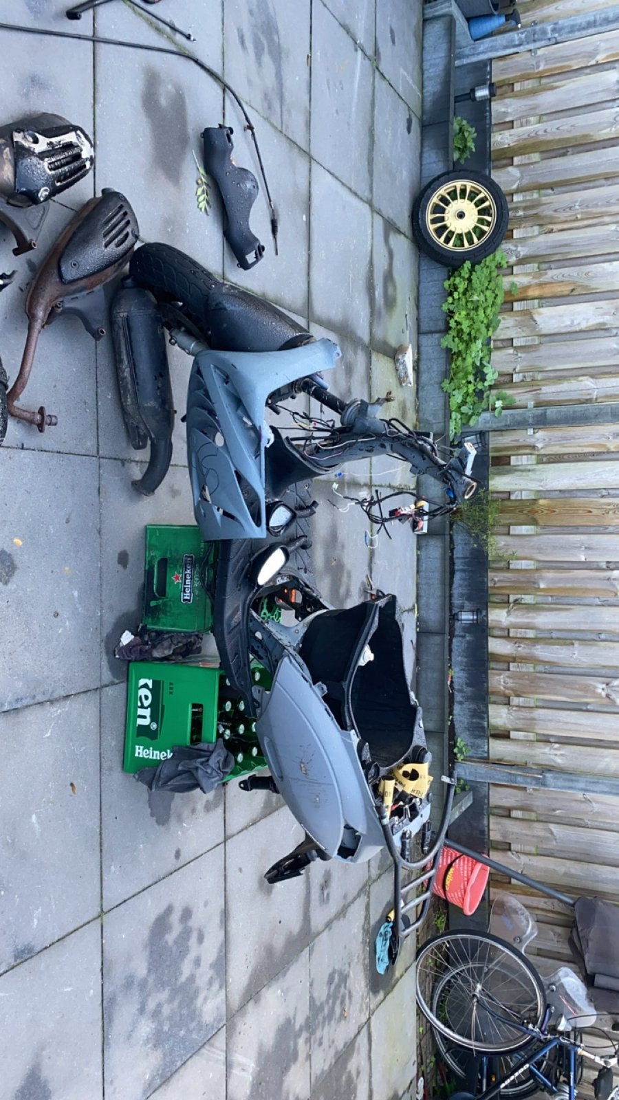 Piaggio Zip brom frame, Ophalen, Gebruikt, Frame