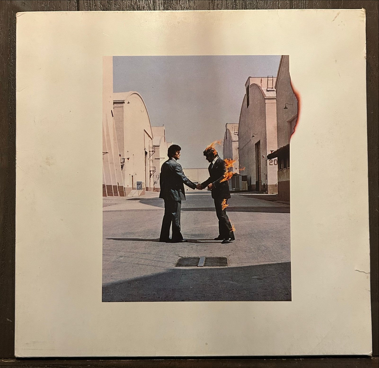 Pink Floyd - Wish You Were Here LP (1975) - Duitsland, Cd's en Dvd's, Gebruikt, Originele persing, Ophalen of Verzenden, 1970 - 1979