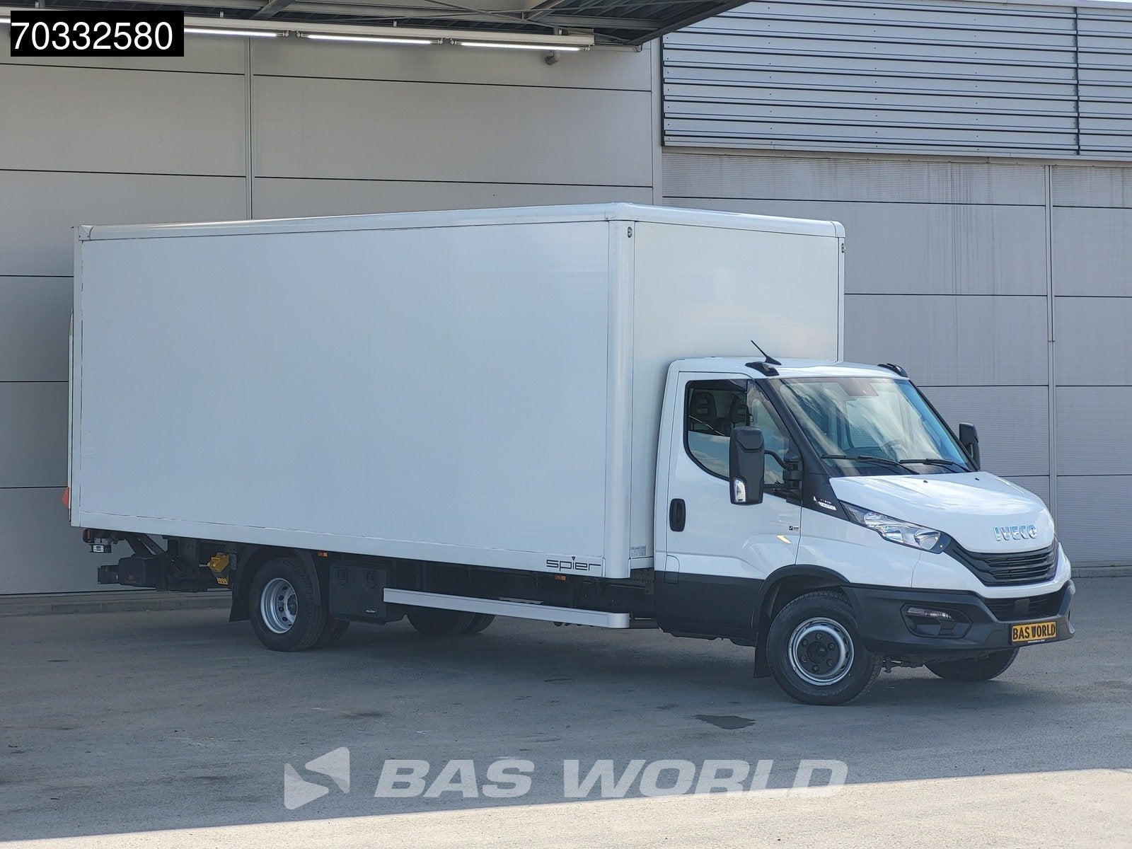 Iveco Daily 72C21 3.0L Automaat 1000KG Laadklep Luchtvering, Automaat, Stof, Gebruikt, Euro 6