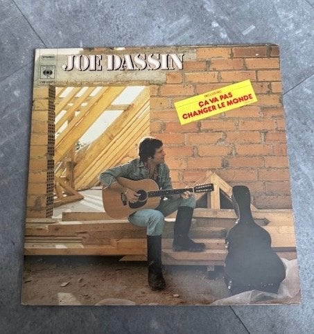 LP Joe Dassin  zeldzaam vinyl album, Inclusief binnenhoes, Ophalen of Verzenden, Gebruikt, 12 inch