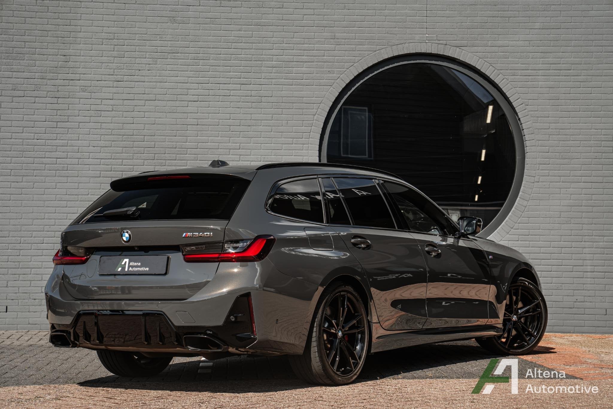 BMW 3-serie Touring M340i xDrive BTW, M-sport stoelen, Harma, Auto's, Automaat, 12 maanden, 1770 kg, 374 pk