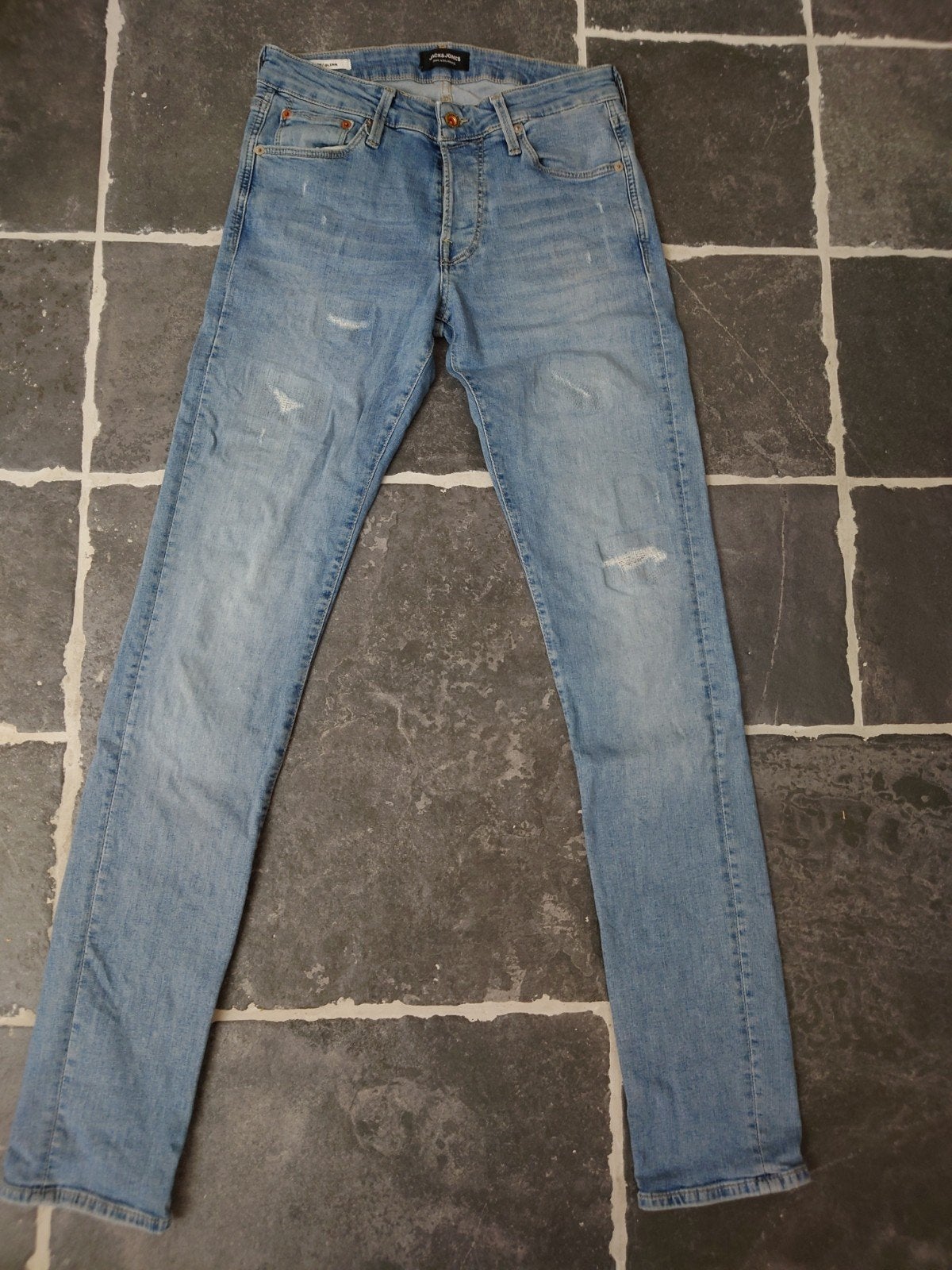 Jack & Jones, Glenn Slim Fit, W29 L34, blauw, zgan! Rob2934, Blauw, W32 (confectie 46) of kleiner, Ophalen of Verzenden, Zo goed als nieuw