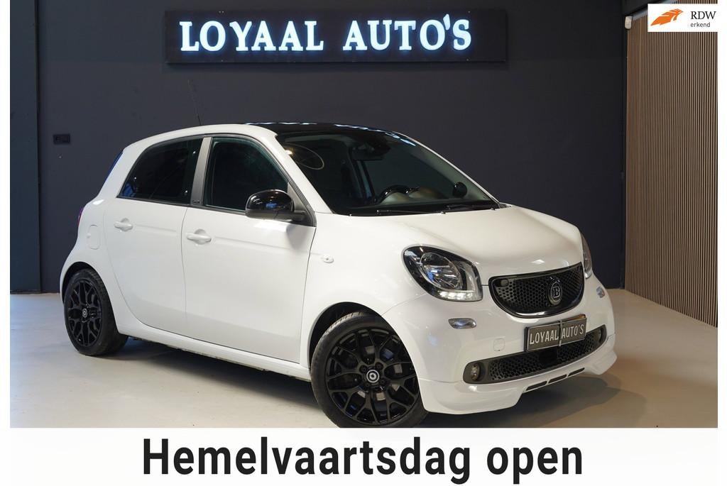 Smart Forfour 1.0 Passion Brabus-uitvoering| CRUISE | AIRCO, Auto's, Smart, Gebruikt, 4 stoelen, Wit, Handgeschakeld