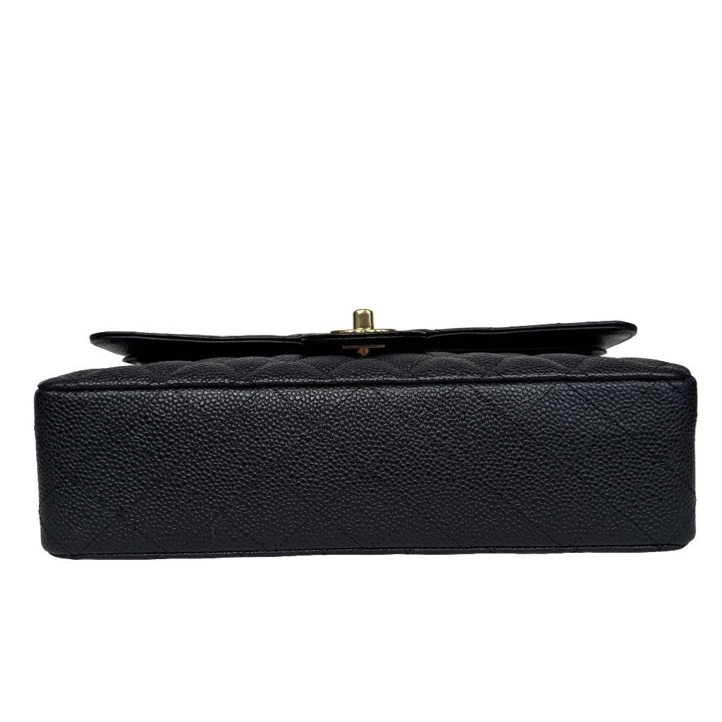 Chanel classic flap medium GHW gold hardware goud handtas image 8