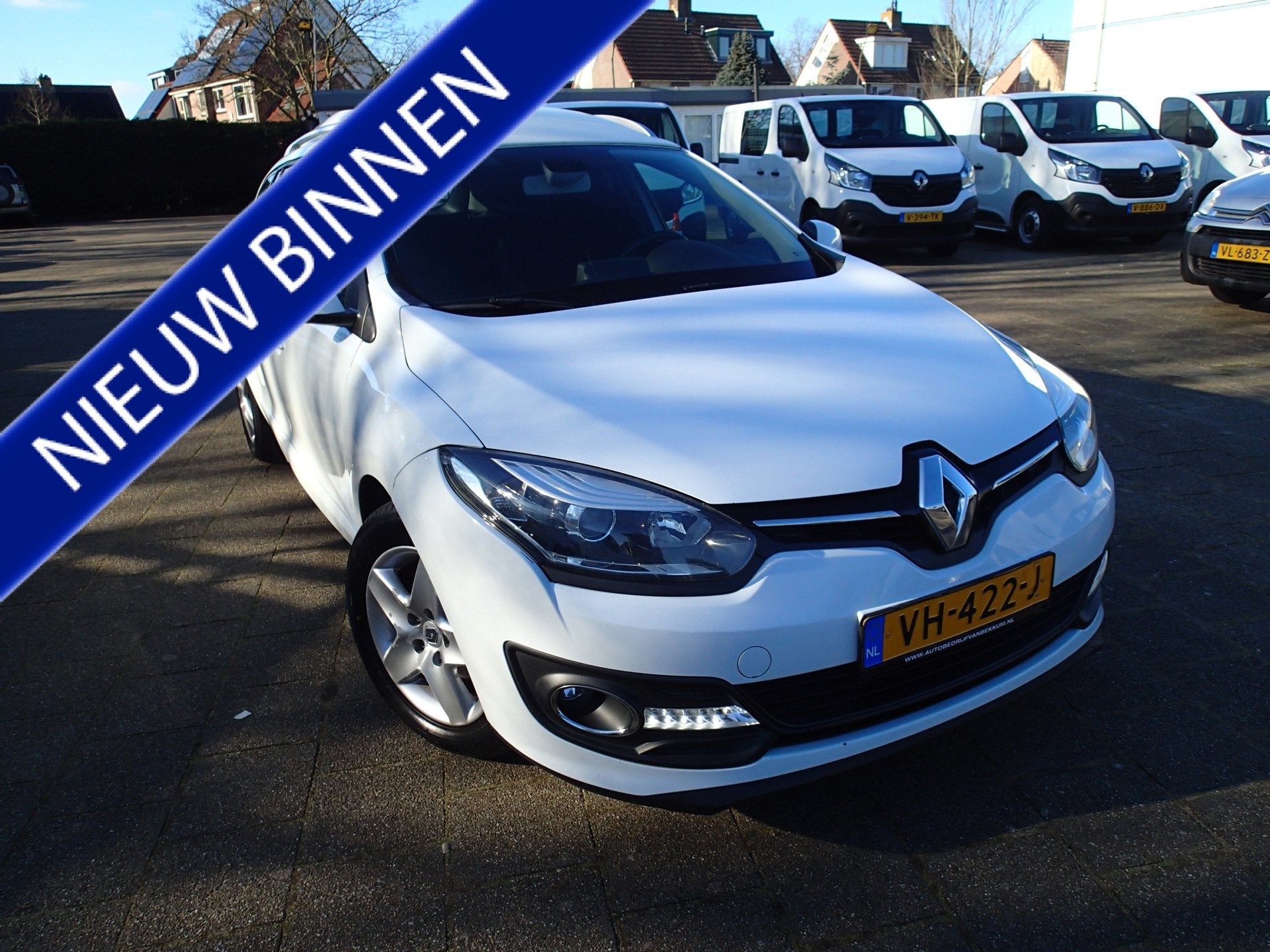 Renault Mégane 1.5 dCi Expression S&S VOORZIEN VAN AIRCO+CR, Voorwielaandrijving, Stof, Gebruikt, Zwart