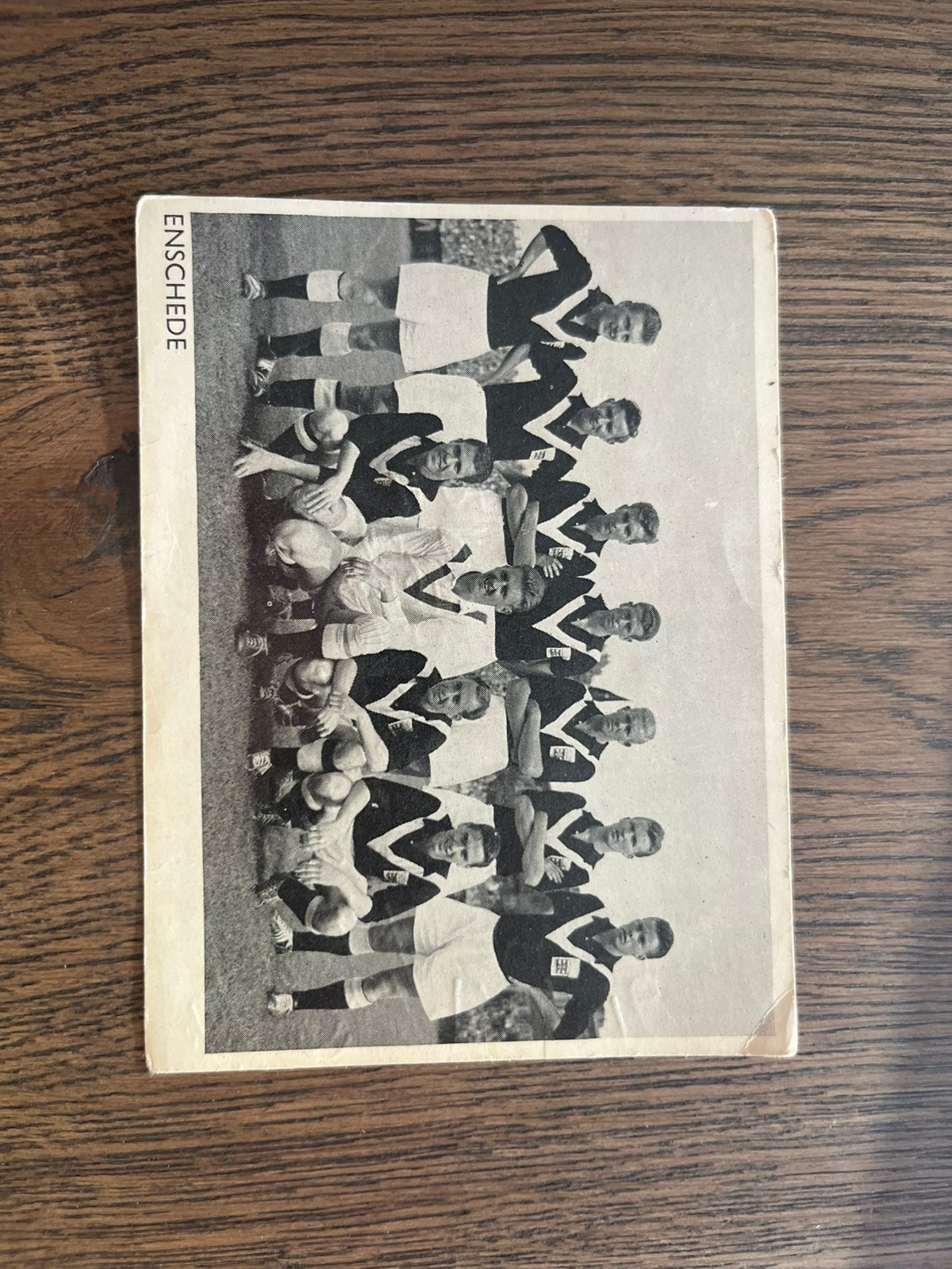 OUD PLAATJE/FOTO ENSCHEDE, Verzamelen, Ophalen of Verzenden, Zo goed als nieuw, F.C. Twente, Poster, Plaatje of Sticker