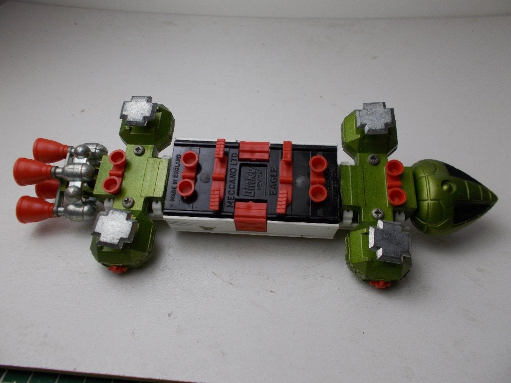 1975 Dinky Toys 359 EAGLE TRANSPORTER uit SPACE 1999. Izgst!, Ophalen of Verzenden, Zo goed als nieuw, Overige typen, Dinky Toys