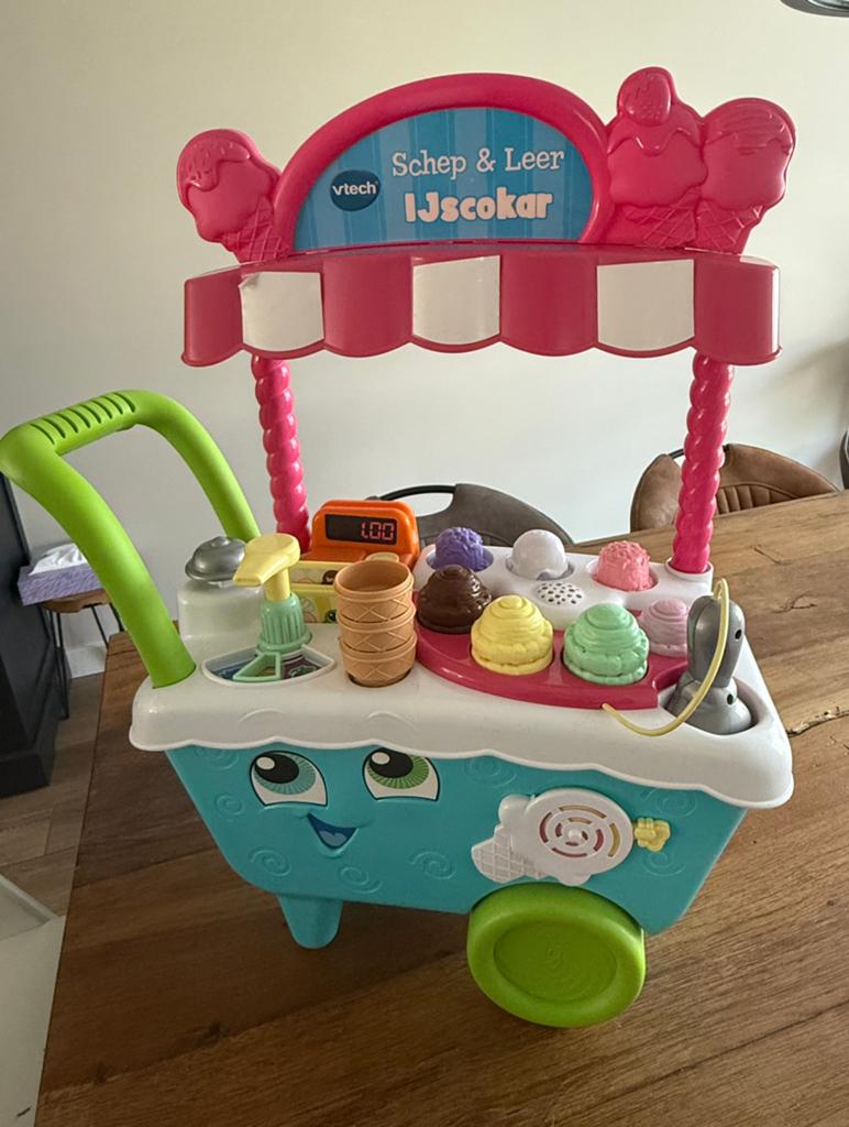 Vtech ijscokar, Ophalen of Verzenden, Zo goed als nieuw, Kunststof