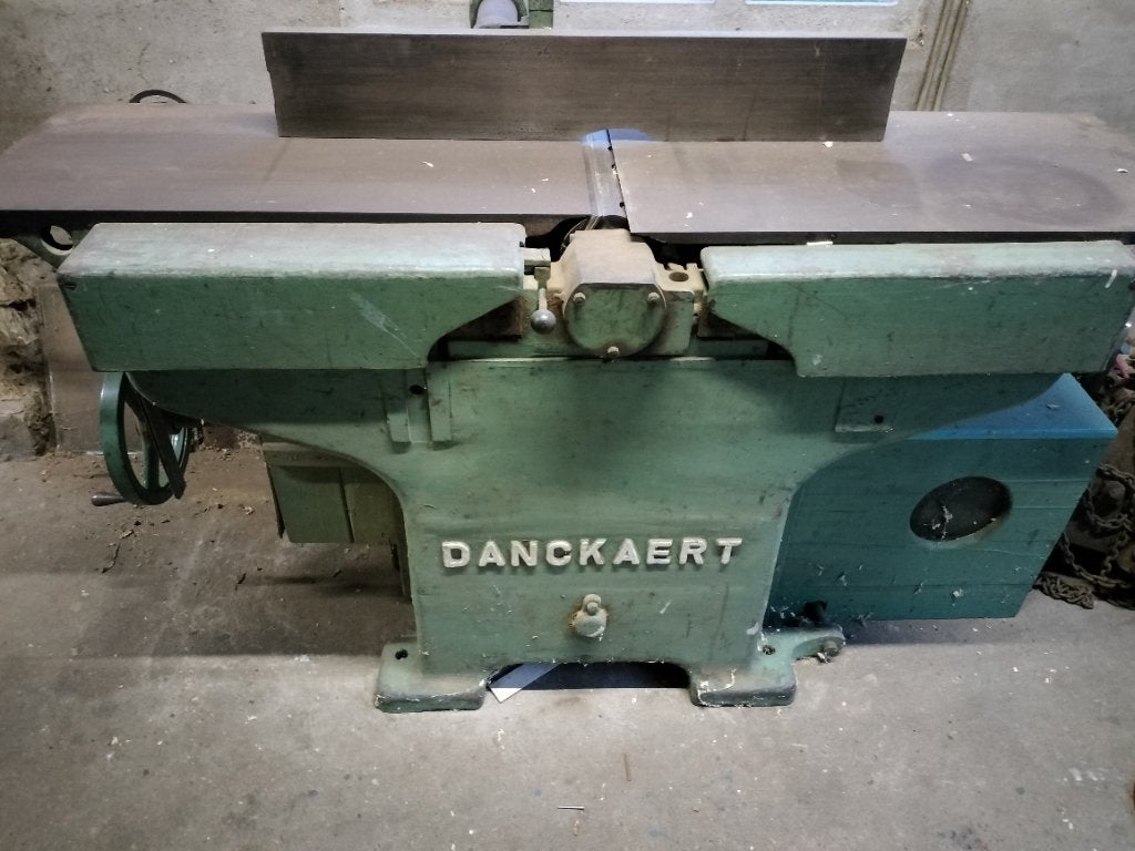Te koop vandikte/vlakbank, cirkelzaag, langgatboor, Ophalen, Gebruikt