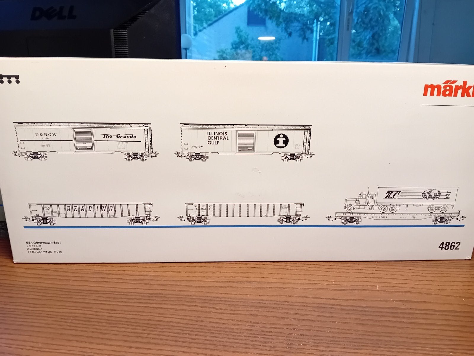 Marklin usa wagon set, Wisselstroom, Ophalen of Verzenden, Märklin, Nieuw