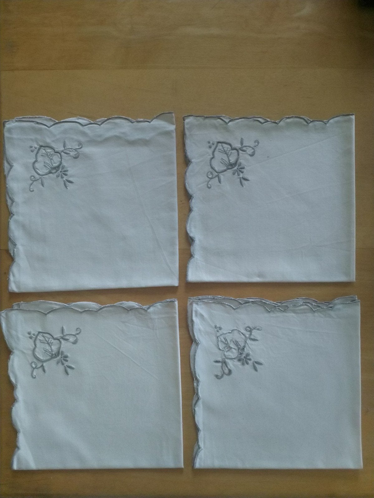 Stoffen servetten kleur gebroken wit (4 stuks)
40 x 40 cm, Ophalen of Verzenden, Wit, Servet