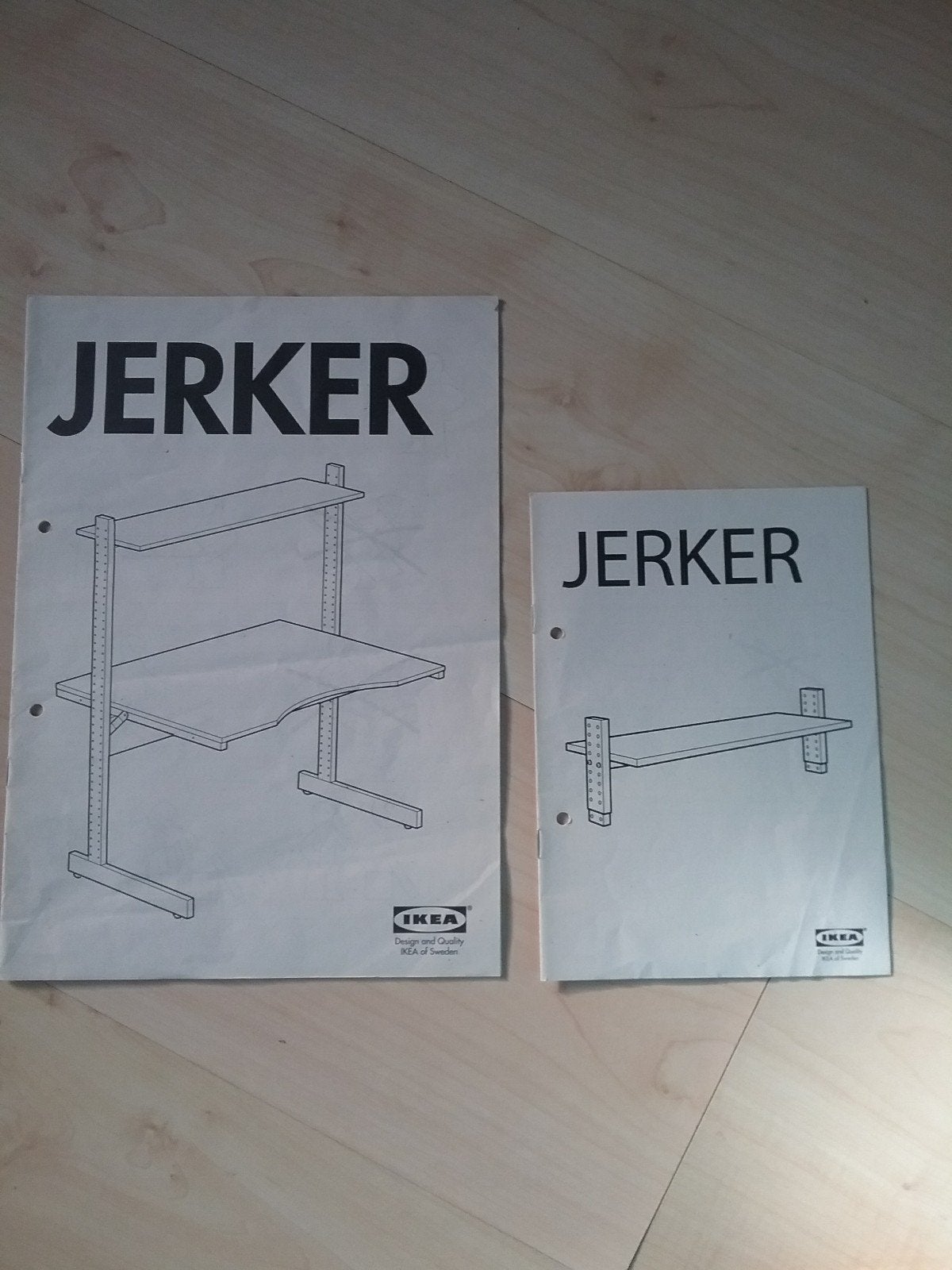 Bureau jerker breedte 120cm,diepte 90cm bij zitgedeelte 80cm, Ophalen, 90 cm, 120 cm, Hout