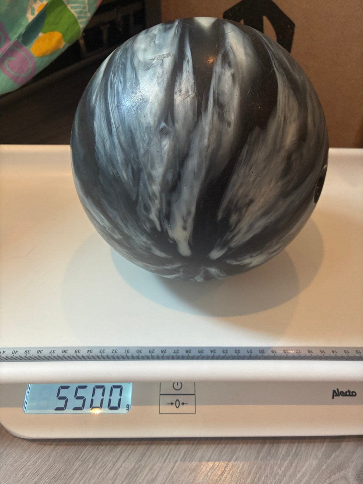 Ebonite bowlingbal 5500g 11 pond, Sport en Fitness, Ophalen of Verzenden, Gebruikt, Bal