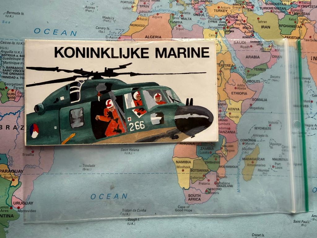 MLD Lynx MVKK sticker, Ophalen of Verzenden, Marine, Nederland, Overige typen